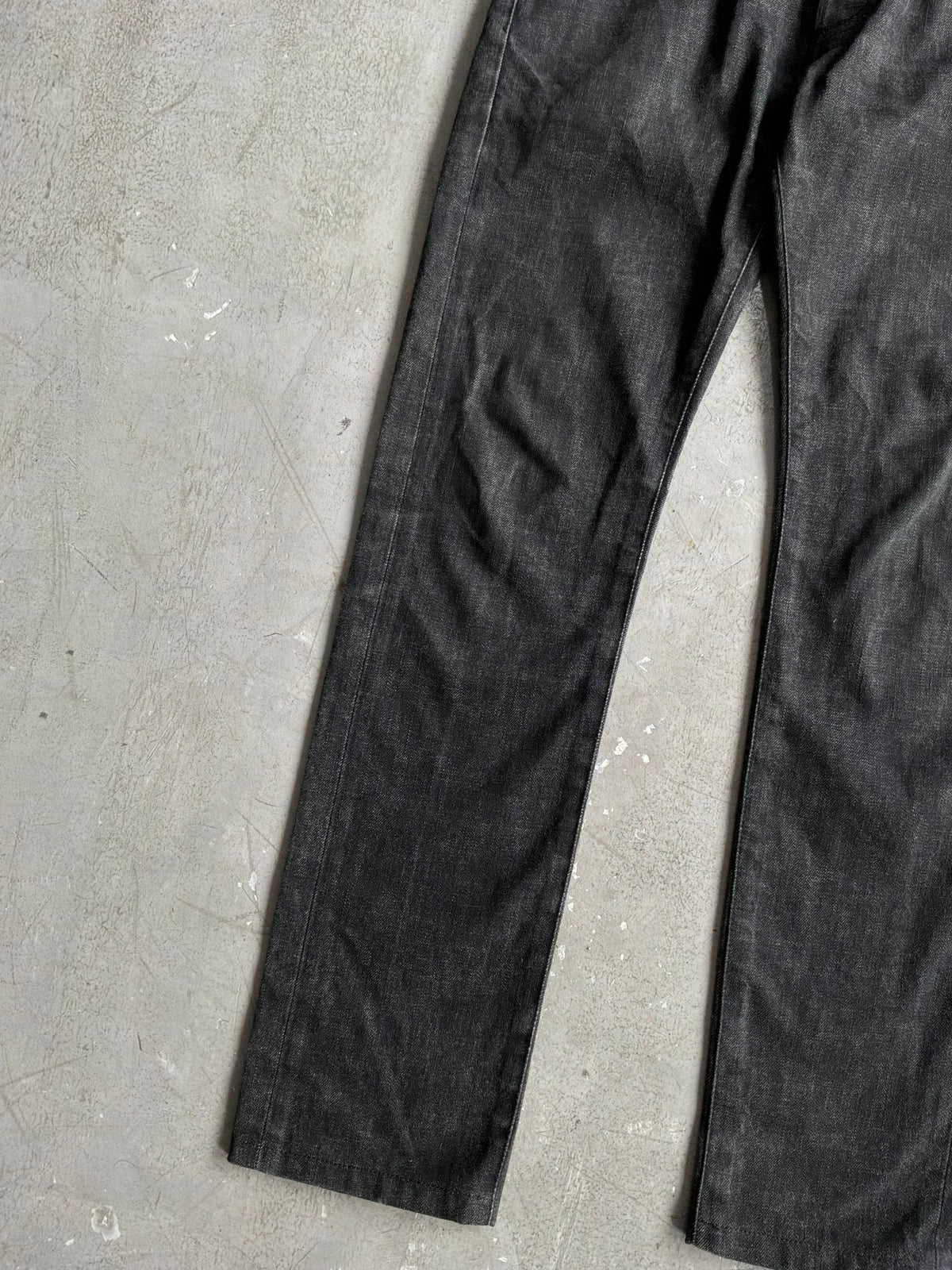 Dior Homme Hedi Slimane  Slim Straight Raw Denim Jeans
