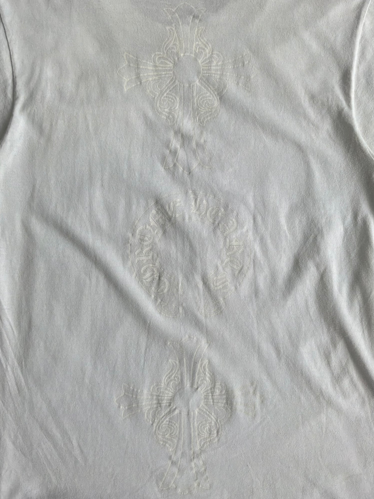 Chrome Hearts Tri Tonal Celtic White Tee