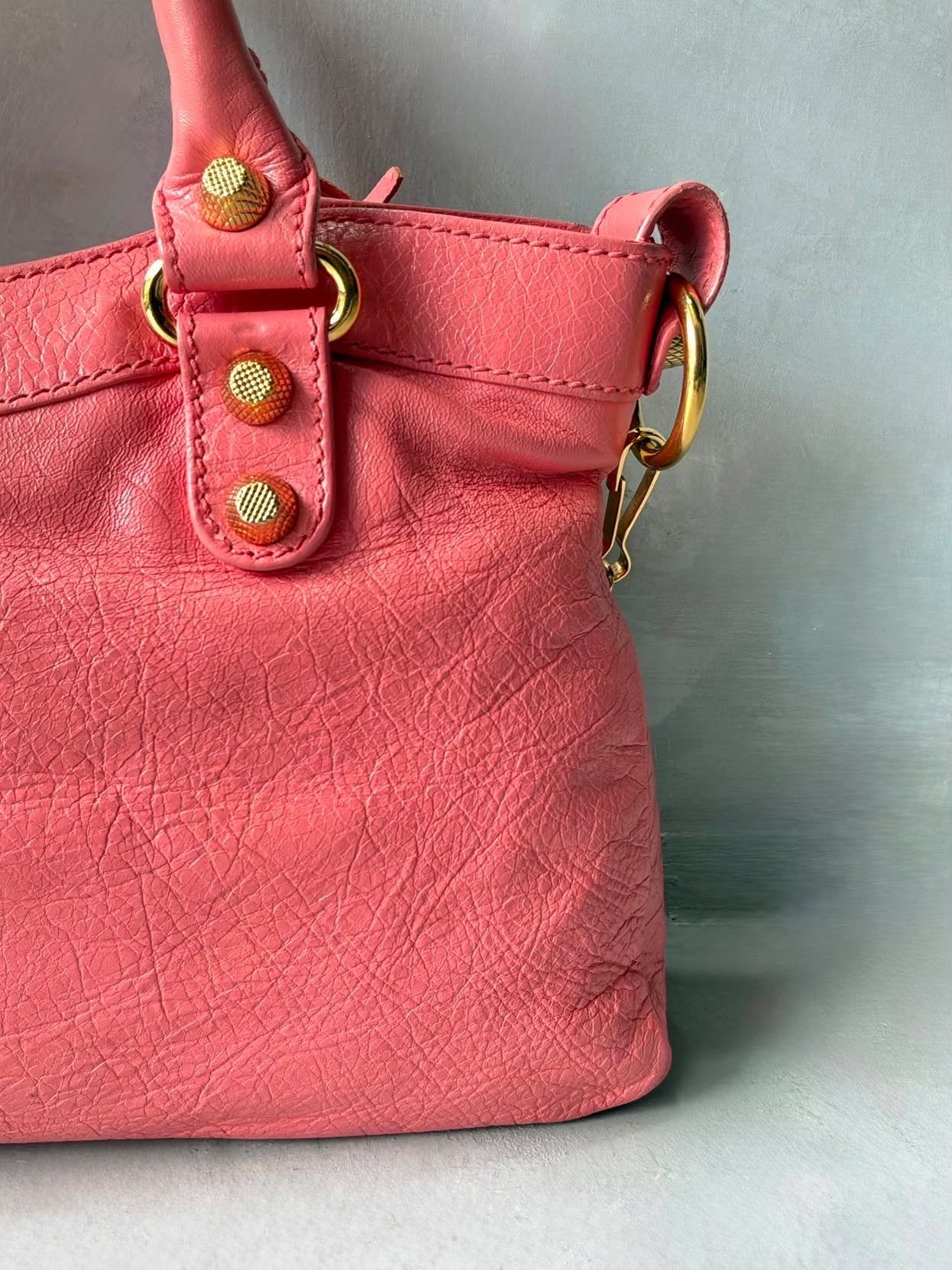 Balenciaga Le First Candy Pink Lambskin Bag