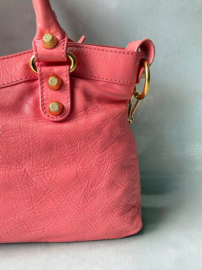 Balenciaga Le First Candy Pink Lambskin Bag