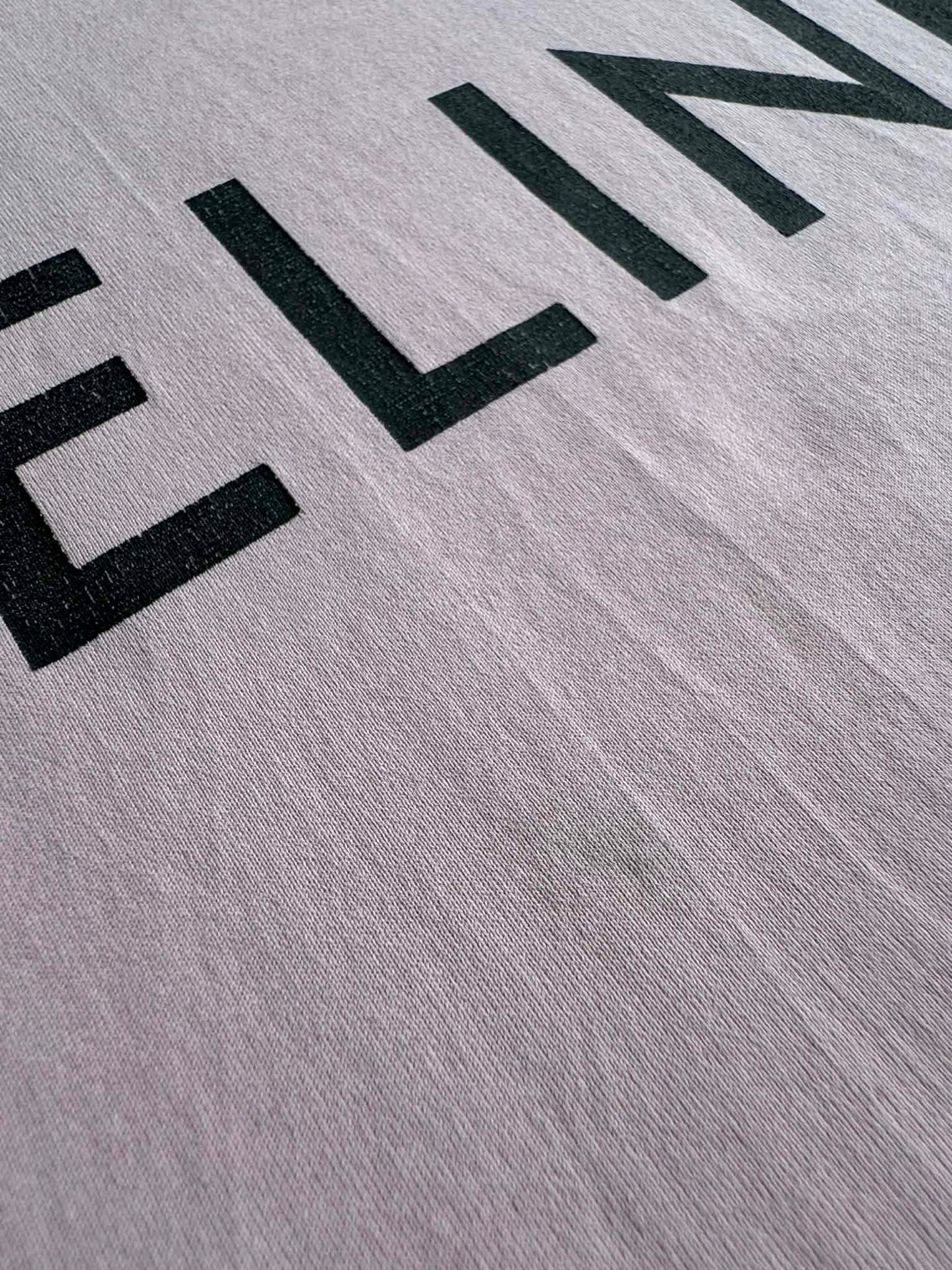 Celine Pink Scrip Logo Shirt