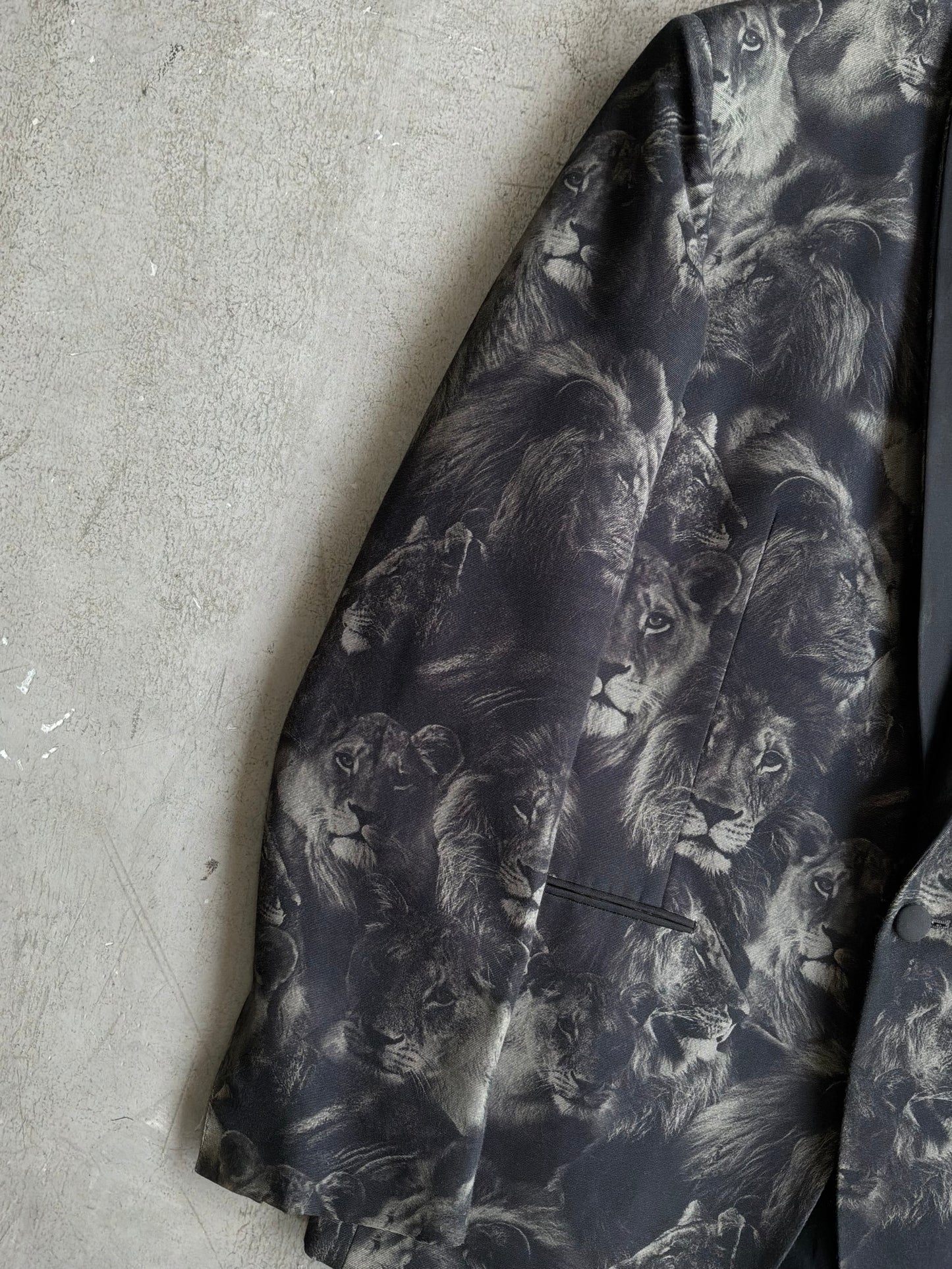 Roberto Cavalli Lion Print Blazer