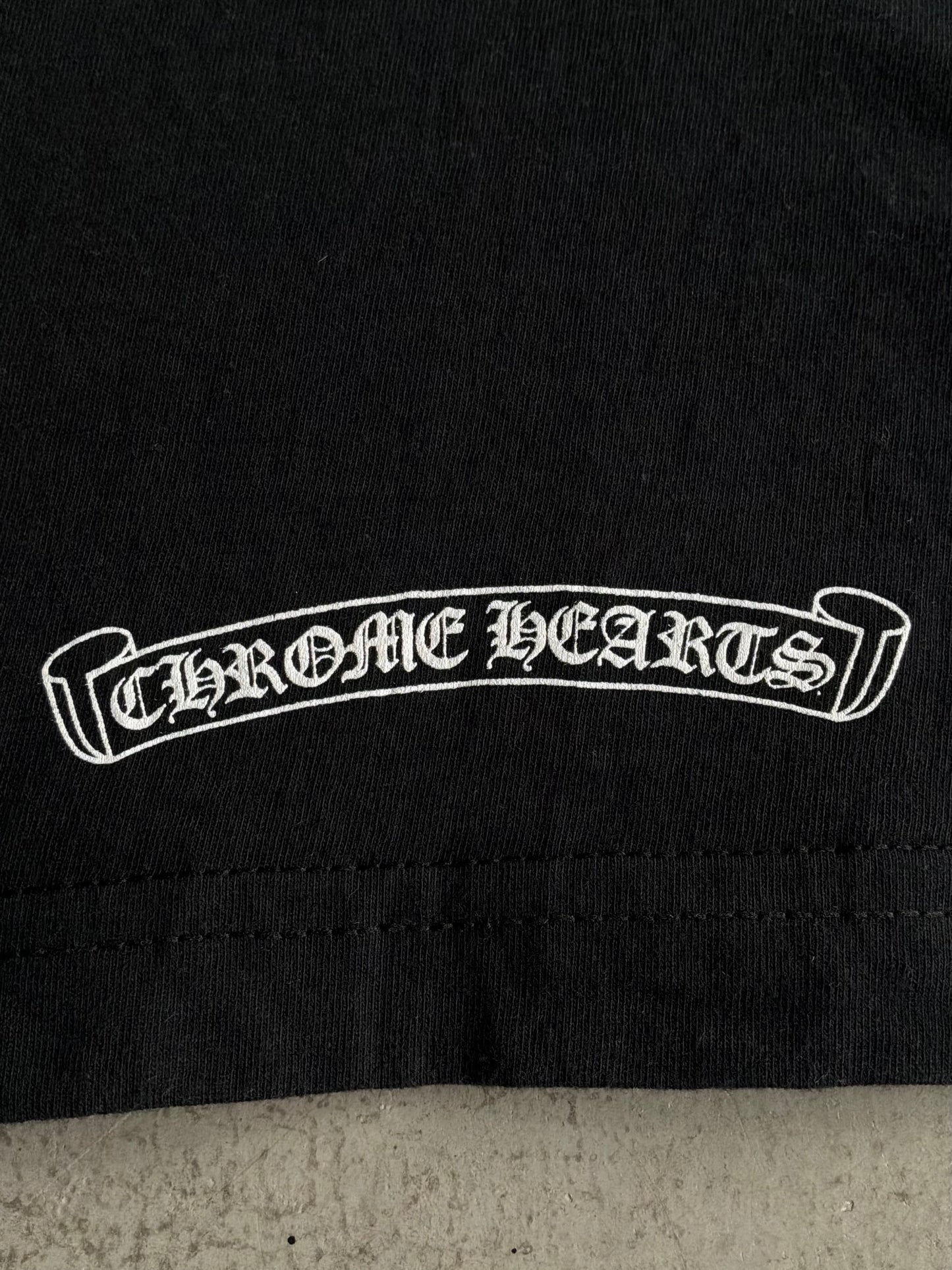 Chrome Hearts Tri Scout Black Tee