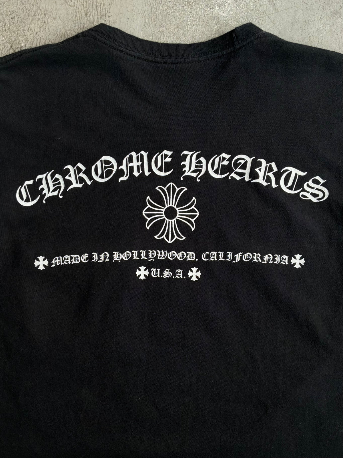 Chrome Hearts Hollywood Spellout Tee