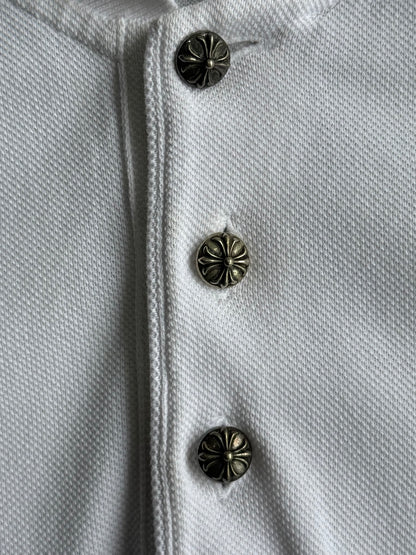 1/1 Vintage Chrome Hearts Fleur Patch Polo Shirt