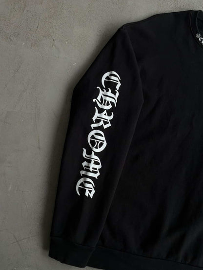Chrome Hearts Neck And Sleeve Script Crewneck