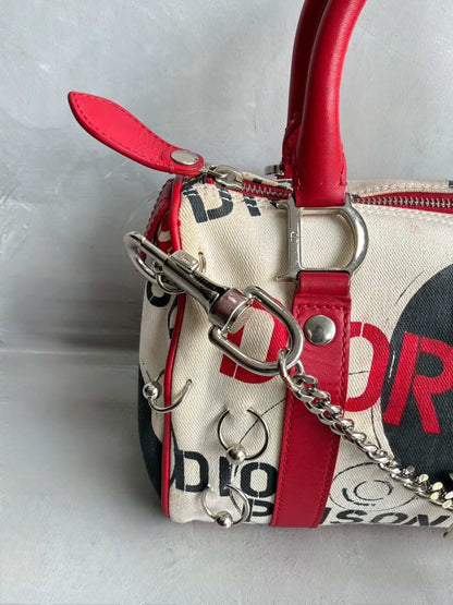 2004 Dior Hardcore Mini Boston Bag