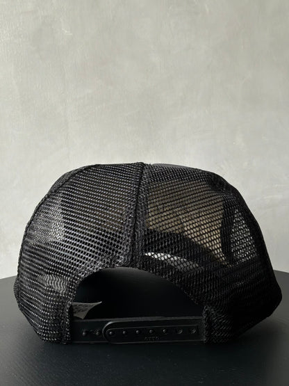 Chrome Hearts Vintage FUCK Black Trucker Hat
