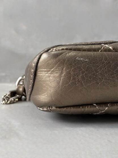 Chanel Cambon Ligne Pochette Chain Strap Bag