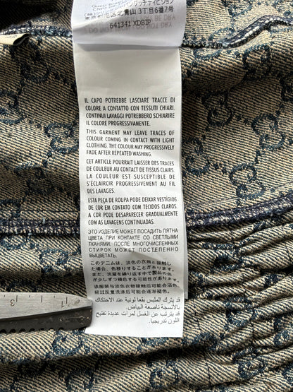 Gucci Denim Monogram Coat
