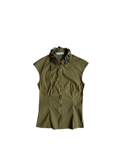 Prada Italy Blouse Top