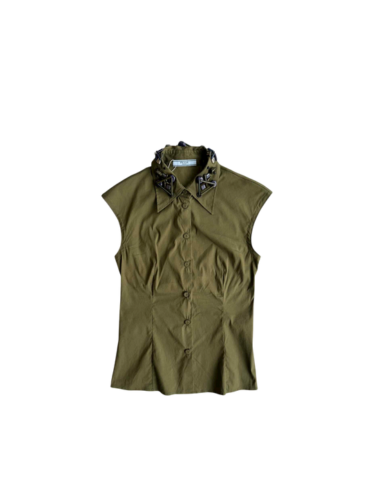 Prada Italy Blouse Top