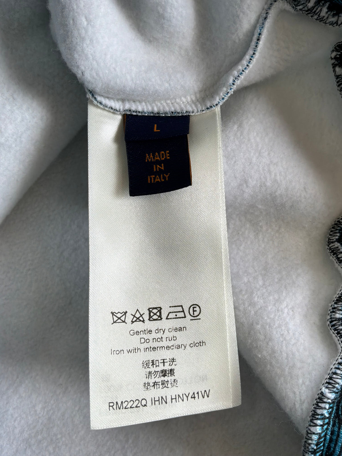 Louis Vuitton 2054 Blue Monogram Hoodie