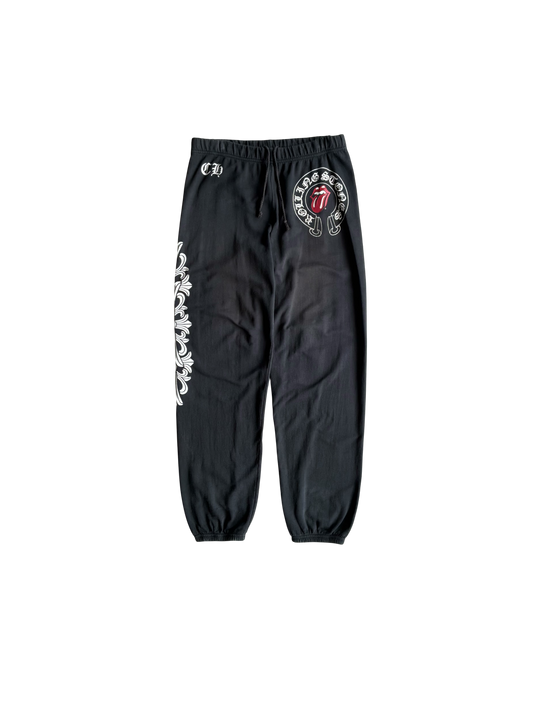 Chrome Hearts X Rolling Stones Floral Sweat Pants
