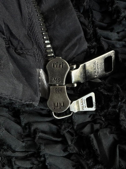 Prada Ruffles Zip Jacket
