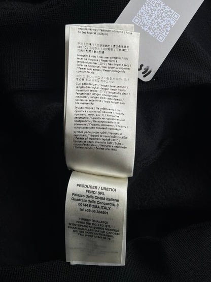 Fendi Karl Lagerfeld Black Crewneck