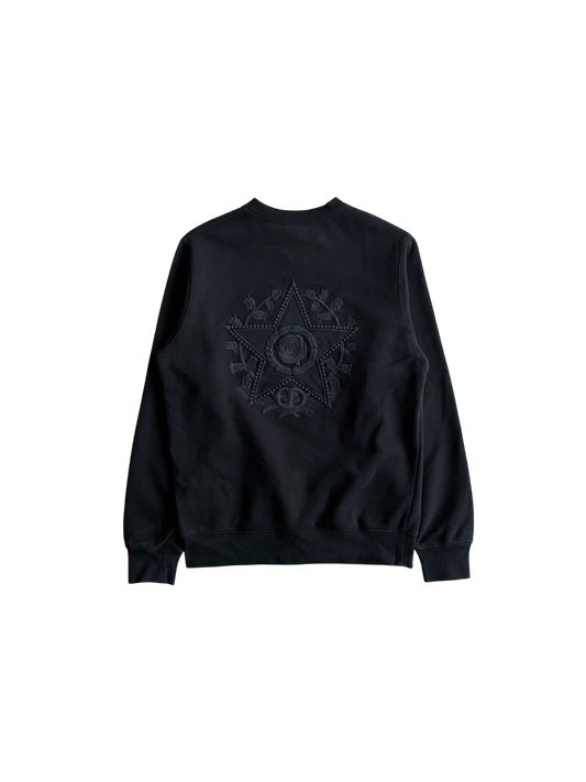 Dior Floral Embroidered Crewneck