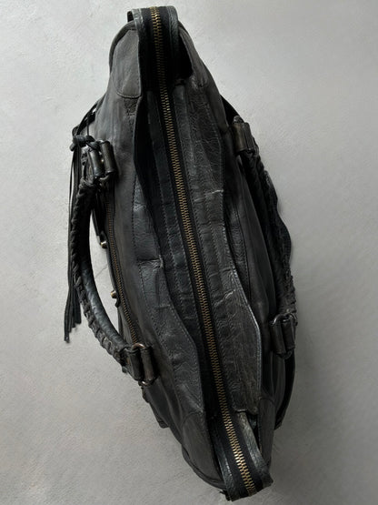 Balenciaga Classic City Black on Brass Lambskin Bag