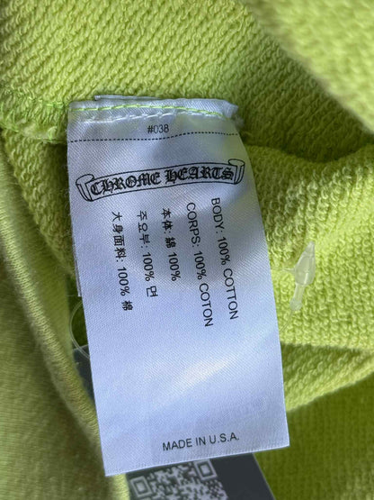 Chrome Hearts Matty Boy Lime Green Chainlink Hoodie