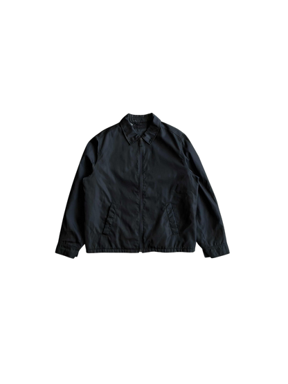 Prada Black Nylon Harrington Jacket