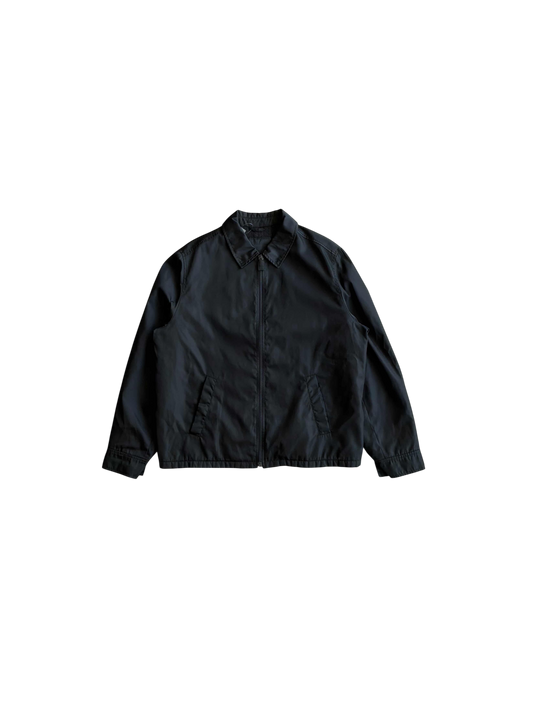 Prada Black Nylon Harrington Jacket