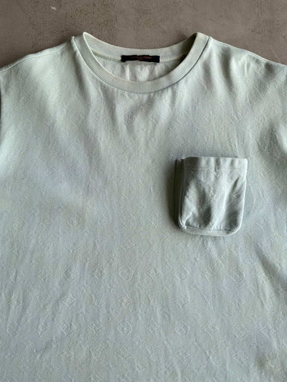 Louis Vuitton 3D Monogram Light Green Tee