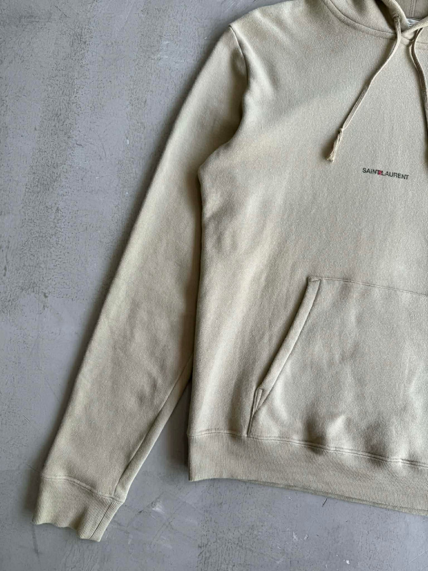 Saint Laurent Paris Hedi Slimane Logo Hoodie