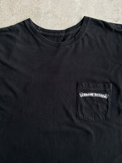 Chrome Hearts USA Scroll Logo Tee
