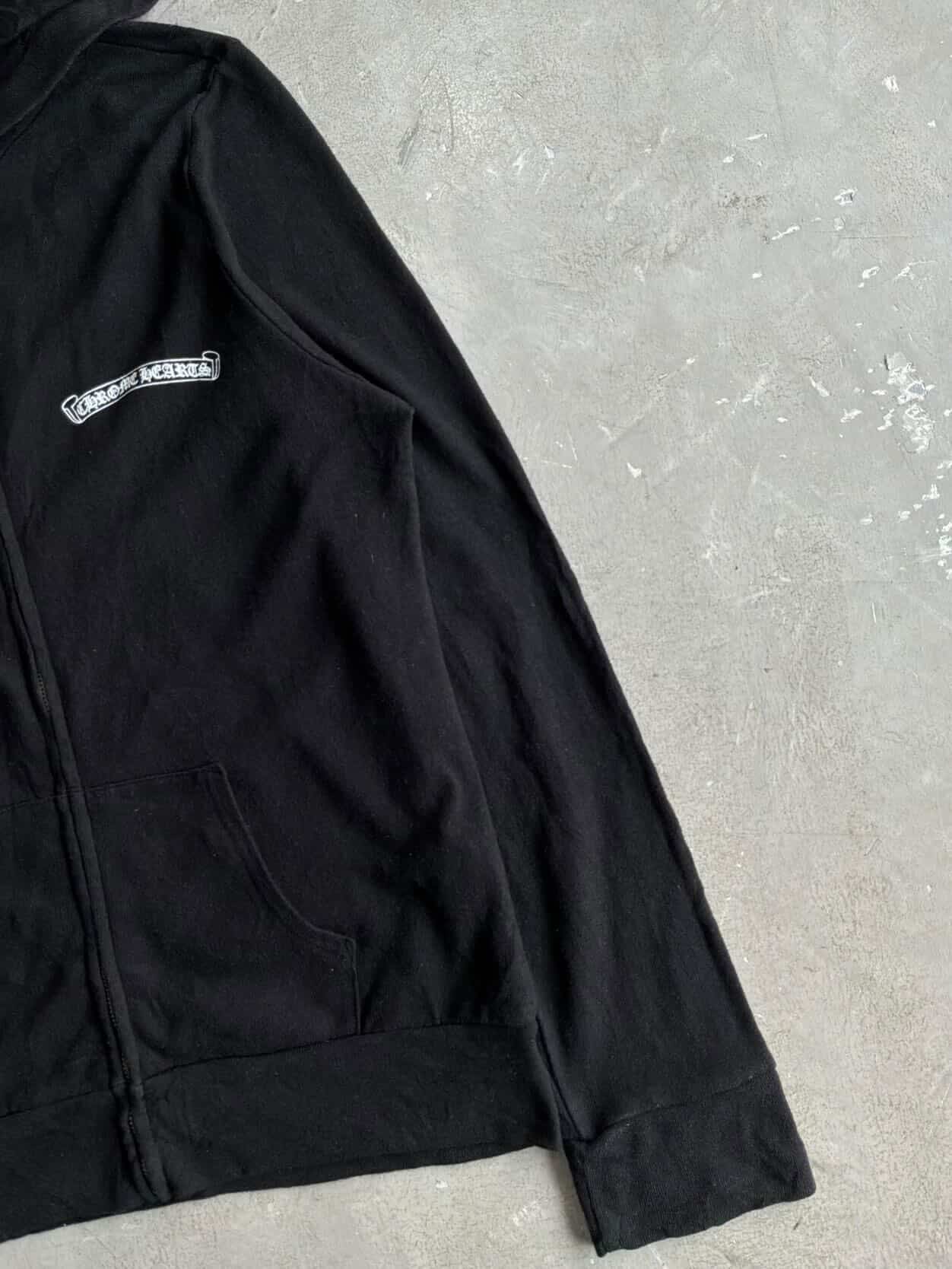 Chrome Hearts x Matty Boy Defiance Attitude Zip Hoodie