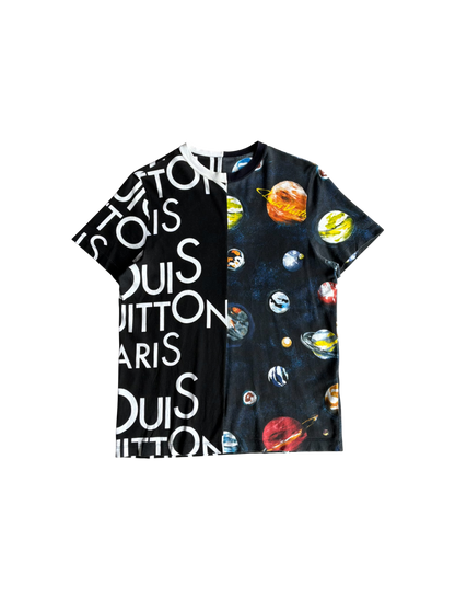 Louis Vuitton Universe Half Logo Tee