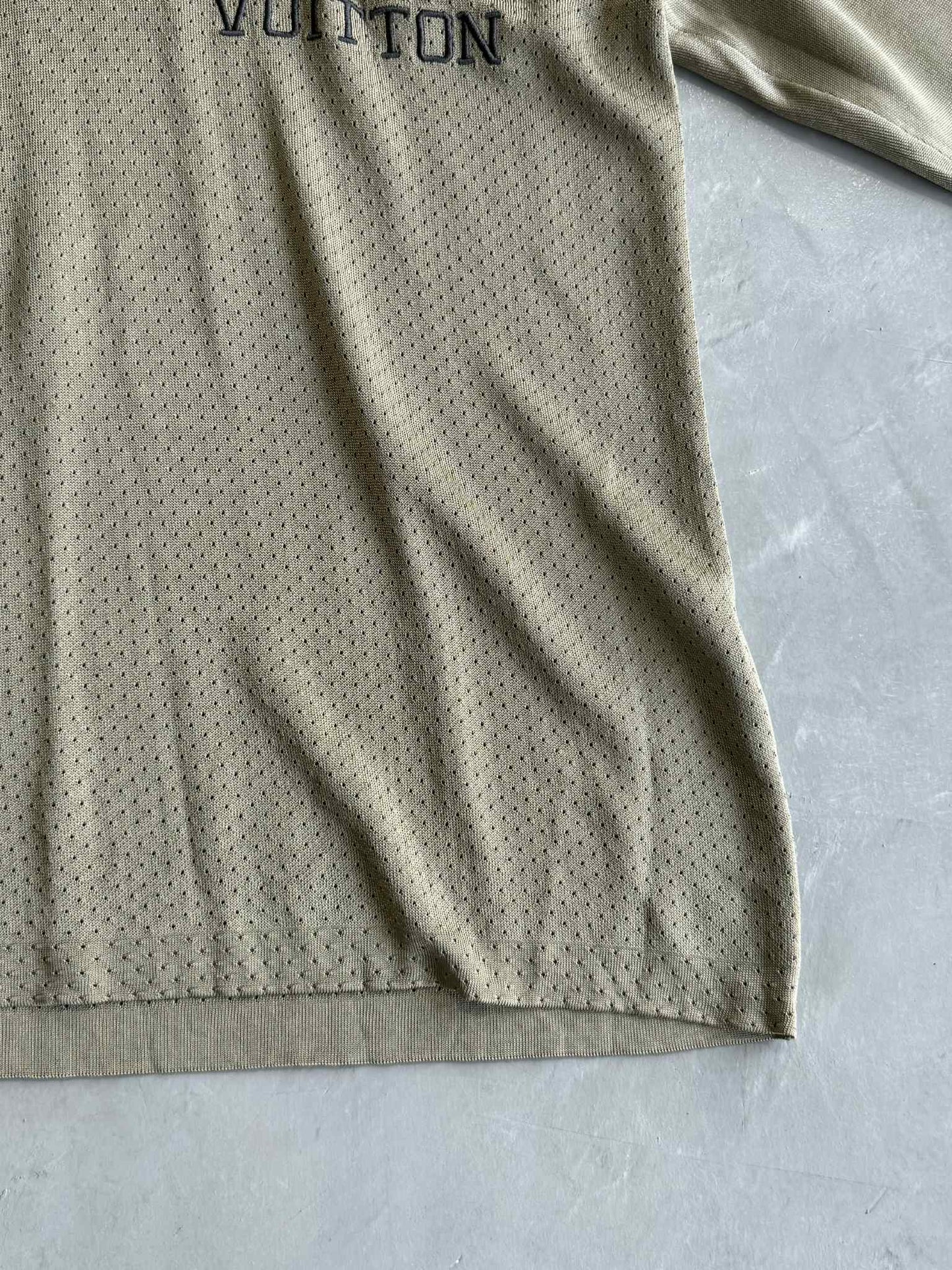 Louis Vuitton 2018 Python Logo Jersey T Shirt