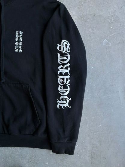 Chrome Hearts Sleeve Script Zip Hoodie