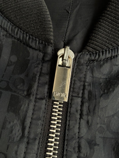 Dior Black Oblique Bomber Jacket