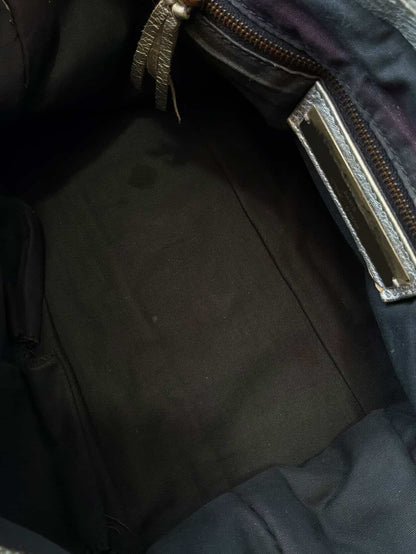 Balenciaga Classic City Metallic Silver Lambskin Bag