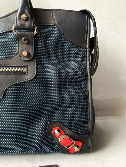 Balenciaga Classic City Mesh Arena Bag