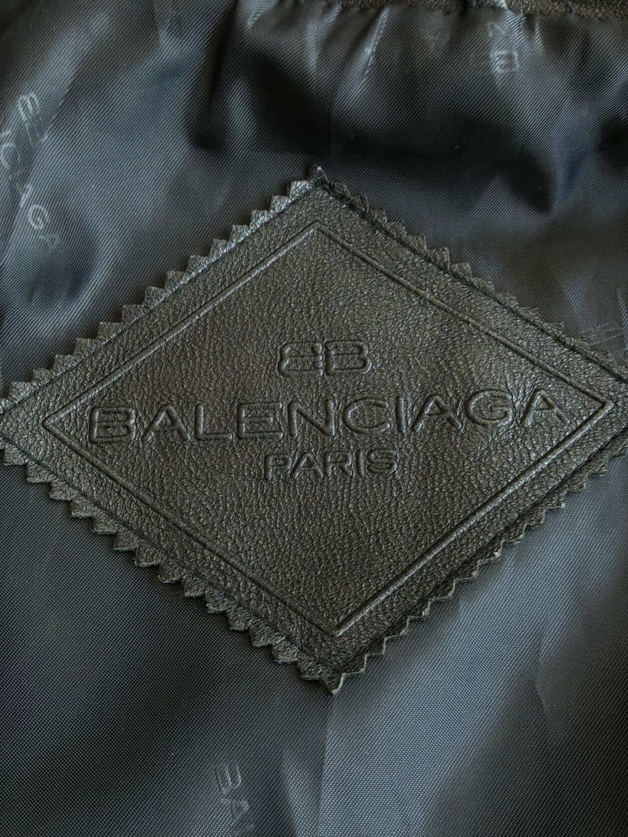 Balenciaga Vintage Harrington Leather Jacket