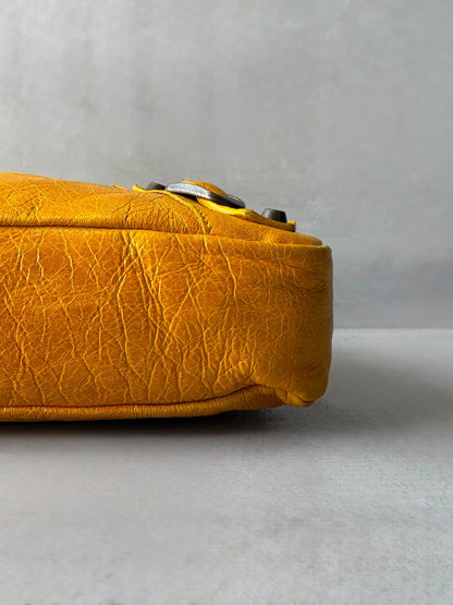 Balenciaga Le First Mustard Lambskin Bag