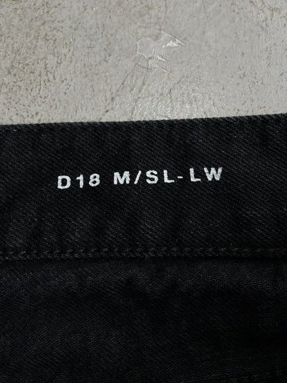 Saint Laurent Paris Black Denim Pants