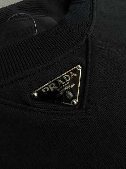 Prada Emblem Crewneck