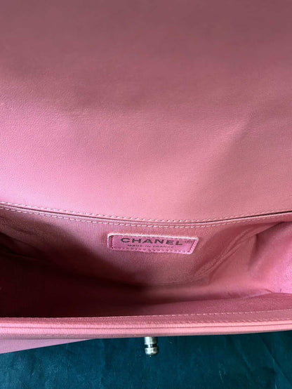 Chanel Light Pink Boy Bag