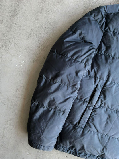 Prada Emblem Sleeve Puffer Jacket