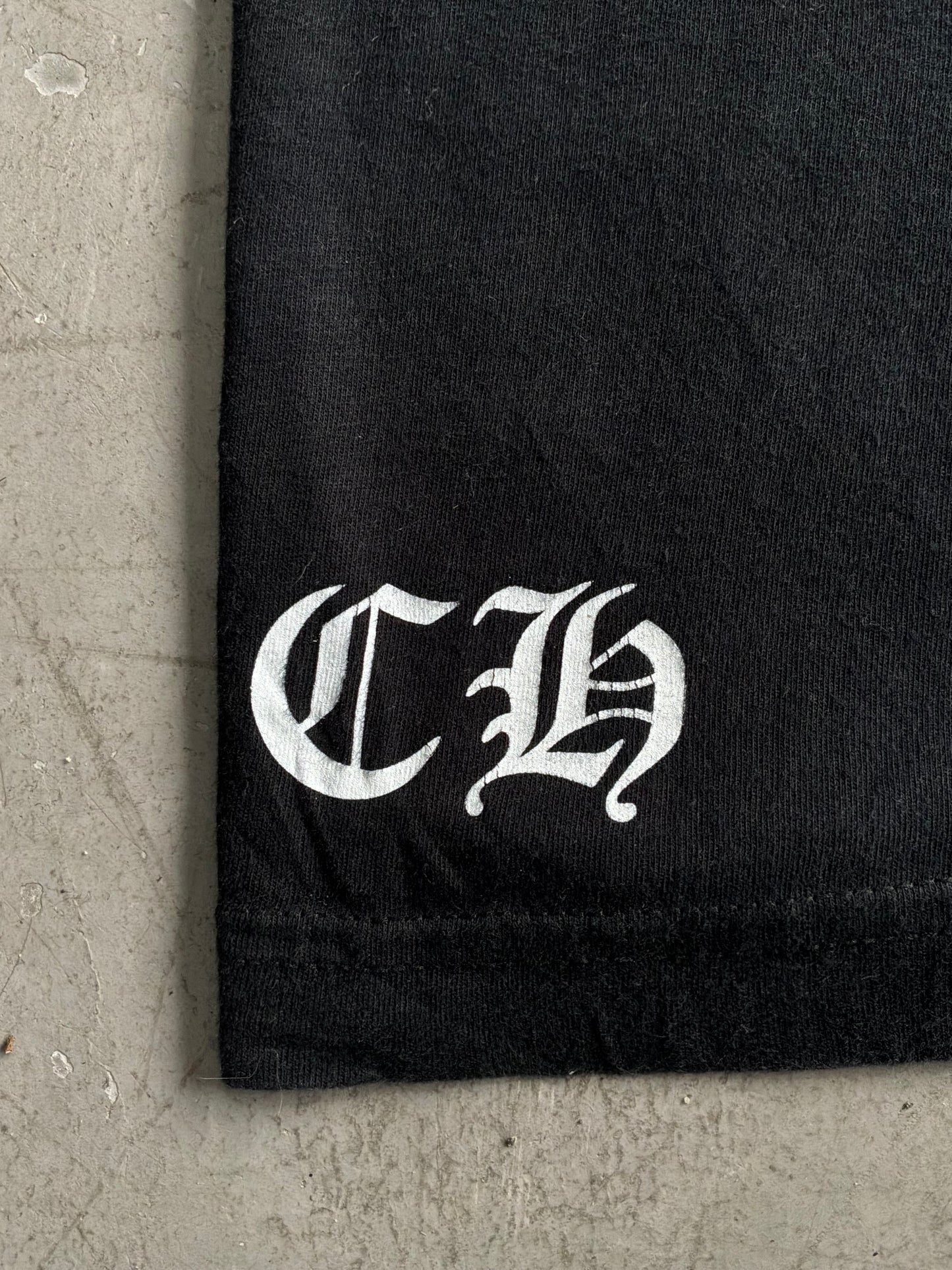 Chrome Hearts USA Scroll Logo Tee