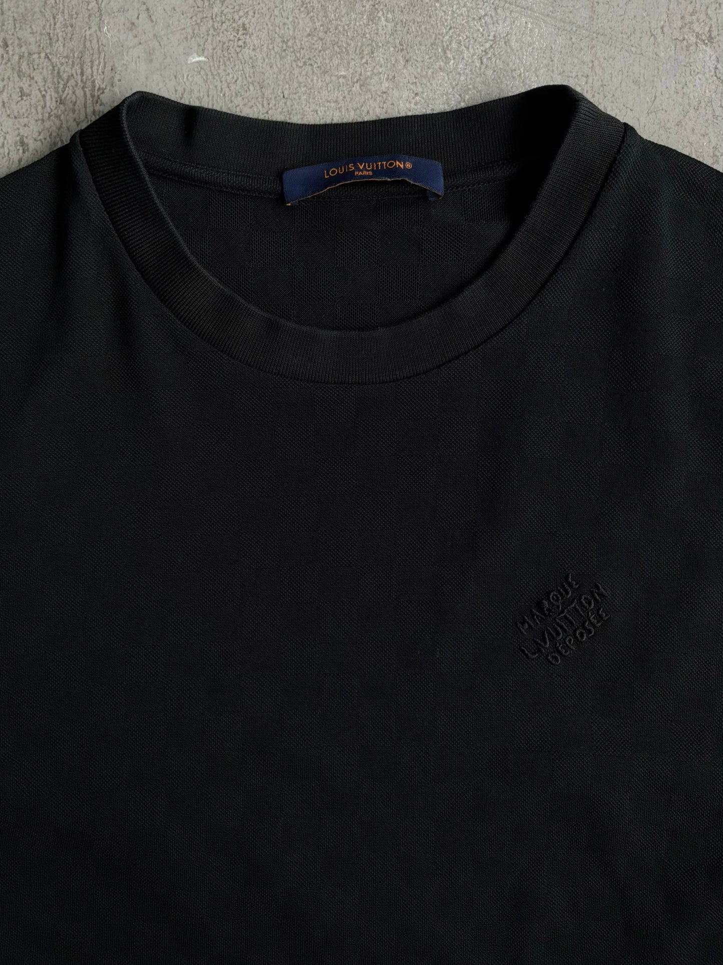 Louis Vuitton Damier Black Tee