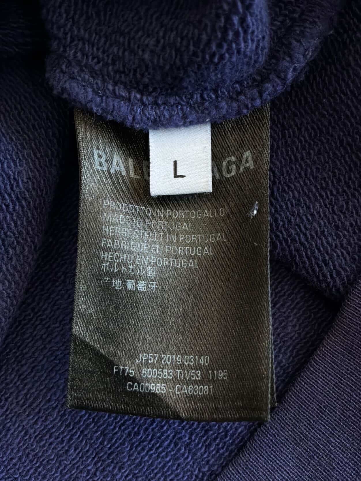 Balenciaga Political Campaign Heavyweight Hoodie