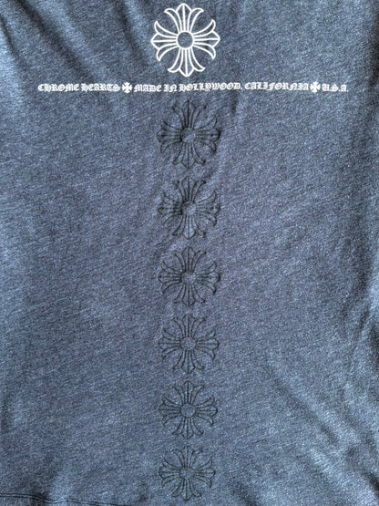 Chrome Hearts Spine Cross Gray Longsleeves