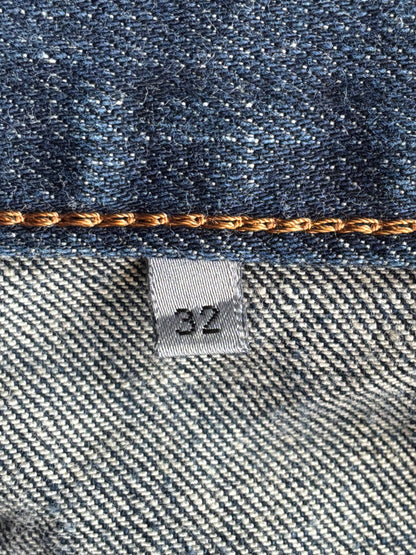 Dior Homme Kva Distressed  Raw Denim Jeans