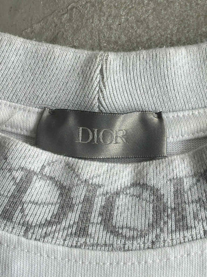 Dior Neck Script Pocket Tee