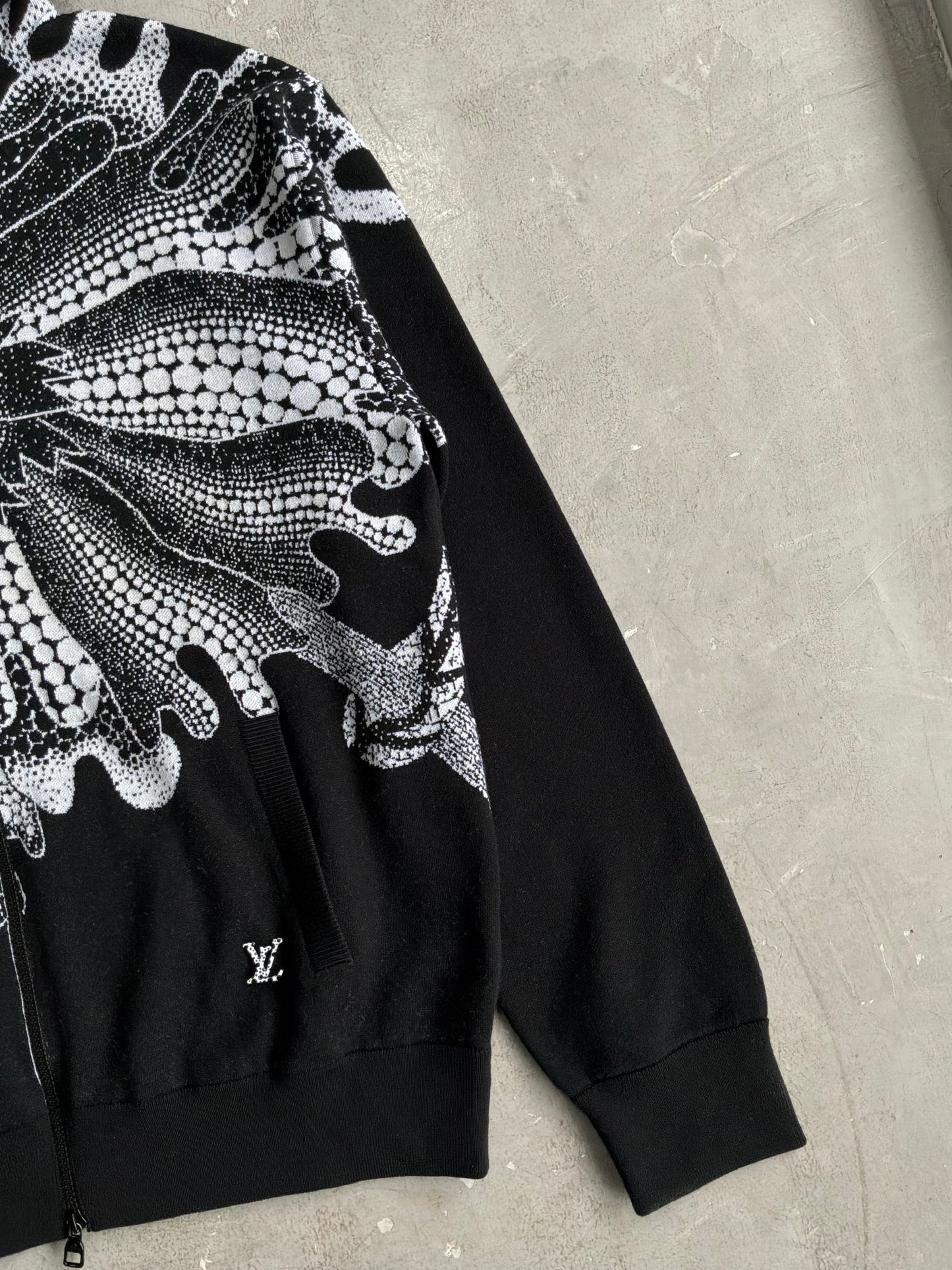Louis Vuitton X Yayoi Kusama Psychedelic Flower Zip Hoodie