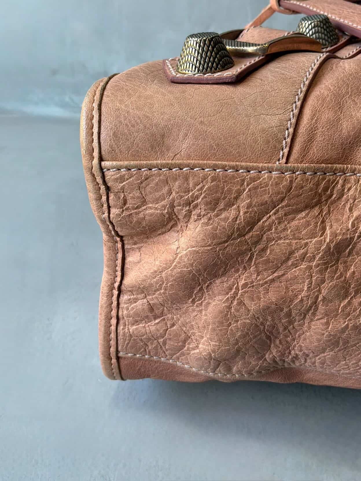 Balenciaga City Classic Giant 21 Salmon Pink Lambskin Bag