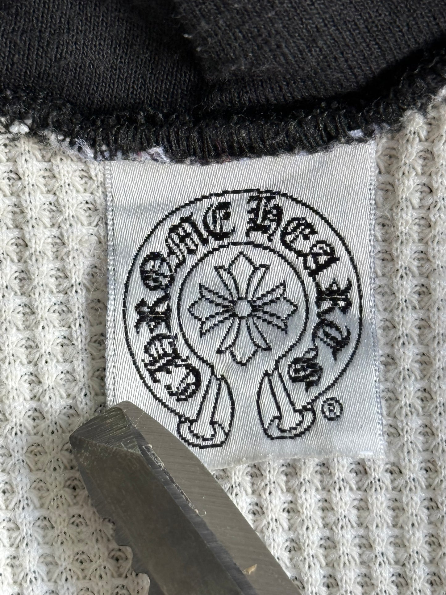 Vintage Chrome Hearts Scroll Logo Hoodie